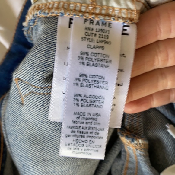 Frame Denim Flare Jeans - Picture 6 of 7